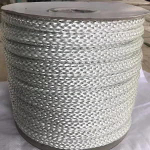 Fiber Glass Wicks braided Round Wick Rope Fiberglass Rope Glass Fiber Rope for Oven Door Heat Resistant Seal