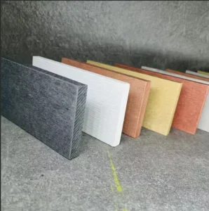 Fiber Reinforced Calcium Silicate Fireproof Board High Strength Fire Rated Sound Insulation Contemporary Design Ceiling Wall