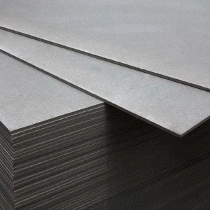 Fiber reinforced Cement Board Fire Door Exterior Wall Base Layer Asbestos free Pressure Fireproof Board