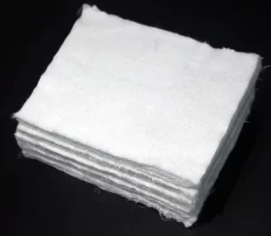 Fiberglass Backing Pads High Silica Non Woven Felt Fiberglass Needle Mat