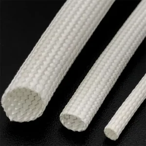 Fiberglass Braided Sleeve Temperature Rating and Heat Resistant Cable Wrap for Industrial Fireproof Wire Protection