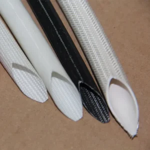 Fiberglass Braided Sleeving High Temperature Resistant Electrical Insulation Sleeve Glass Fiber Tube for Wire Harness Protection