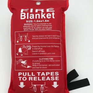Fiberglass Fire Escape Blanket 1.8m*1.8m White GA1205 Standard