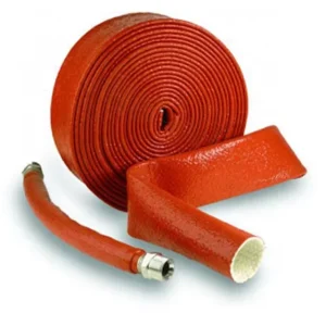 Fiberglass Fire Pyrojacket Protective Hydraulic Sleeve for Extreme High Temperatures Insulation Materials Elements