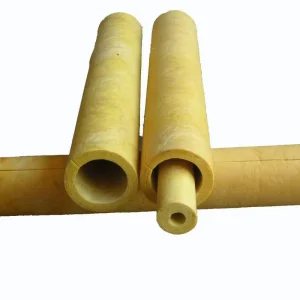 Fiberglass Heat Insulation Materials 50mm 100mm Pipe Insulation Fibre Glass Wool