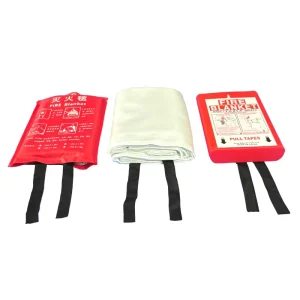 Fiberglass Insulation Welding Fire Blanket EN1869 Certified 0.4 0.8mm Thickness