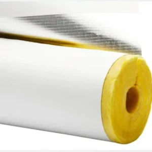 Fiberglass Pipe Insulation Glass Wool with All Service Vapor Retarder Jacket with ASJ