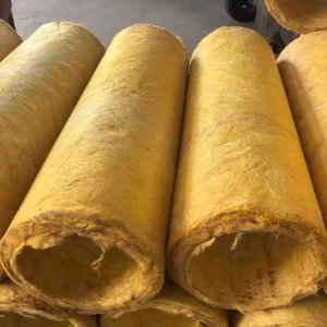 Fiberglass Pipe Insulation for Steam Hot Cold Water Pipes Build Sound Insulation Glass Wool Material Tube