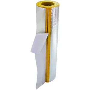 Fiberglass Wool Tube Pipe Construction Material Insulation Low Thermal Conductivity Heat Insulation Stone Wool Pipe Insulation