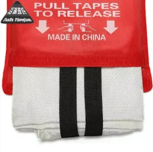 Fire Blanket Emergency Survival Ceramic Fire Insulation for Kitchen Flame Retardant Fiberglass Fire Shelter