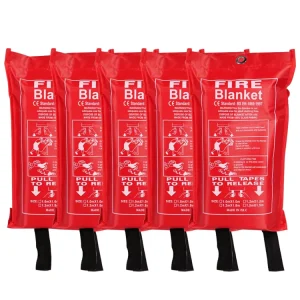 Fire Extinguish Insulation Blanket Fireproof Fiberglass Emergency Fire Blanket Fireproof Blanket
