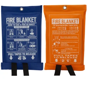 Fire Fighting Suppression Equipment Fireproof Fiberglass Emergency Fire Blanket