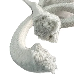 Fire Proof Refractory Fiber Rope Liquid Metal Seals Stove Door Seal Rope Customizable