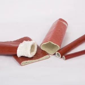 Fire Resistant Fiberglass Sleeve Oil Acid And Alkali Resistant Fire Sleeveing