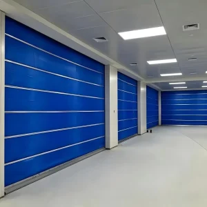 Fire Resistant Fire Curtain Roller Shutter Inorganic Fire Proof Rolling Door