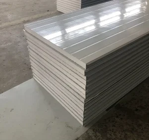 Fire Resistant Metal EPS Sandwich Panel for Outdoor Exterior Wall and Warehouse Roofing Insulation System