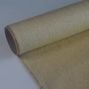 Fire Retardant Vermiculite Coated Glass Fiber Fiberglass Fabric Cloth for Welding Protective