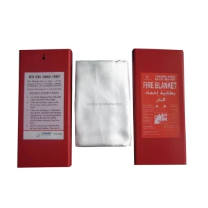 Fire Safety Blanket 100% Fiberglass Fabric Ceil Coating Welding Fire Blanket Heat Shield