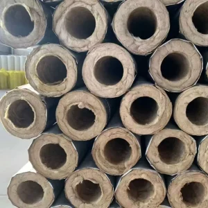 Fire proof Rock Wool Tube for Pipe Insulation heat Insulation of Residential Buildings Tank Insulation