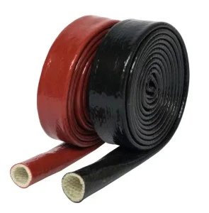 Fire-resistant Heat-resistant Flexible Smooth Any Color Fiberglass Sleeve -60~300 Continuous Working Temperature
