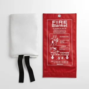 Firefighting Equipments High Temperature Fiberglass Emergency Fire Blanket