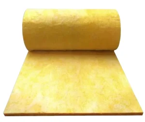Fireproof 10 48Kg/M3 Thermal Insulation Materials Glasswool Glass Wool Blanket for Industrial Kilns