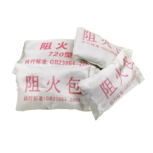 Fireproof Bag Fire Protection Engineering Pillow Expansion Type Construction Site Power Cable Shaft Bridge Block Sandbag