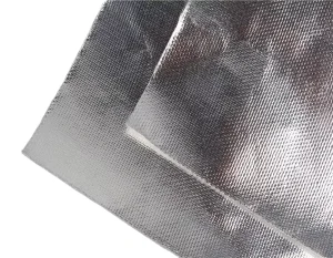 High Quality Reinforced Aluminum Foil Glass Fiber Cloth Fireproof Aluminum Composite Material