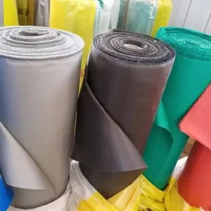Fireproof Colored Fiberglass Cloth with Silicone Coating High Temperature Insulation Silicon Coated Fiberglass Fabric
