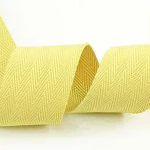 Fireproof Heat Insulation High Strength Braided Webbing Tape Belt Kevlar Aramid Fiber Power Bundling Rope