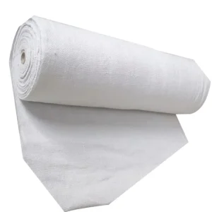 Fireproof Heat Insulation Material Ceramic Fiber Cloth With Glass Wire