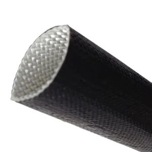 Fireproof Heat Resistant Sleeve Fiberglass Silicone Rubber Coated Fire Sleeve