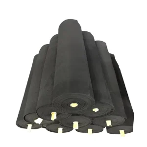 Fireproof Industrial Thermal Insulation Activated Carbon Liner Non Woven Fabric Fiber Epa 500 Activated Carbon Felt