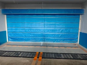 Fireproof Restaurant Partition Curtain Fireproof Curtain Inorganic Fabric Fireproof Door for Fine Dining Restaurant