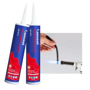 Fireproof Silicone Sealant Fire Resistant Adhesive for Wall Joint Pipe Cable Sealing Construction Fire Protection