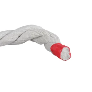 Fireproof Thermal Ceramic Fibre Insulation Twisted Rope Square Braided Ceramic Fiber for Sealing and Filling