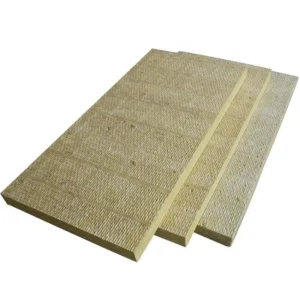 Fireproof and Waterproof Mineral Fiber Rock Wool Manufacture in China 50mm-100mm Thick Bare Rock Wool Boards