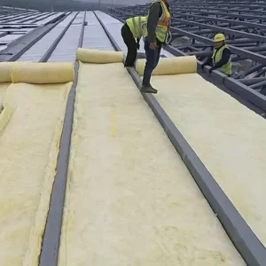 Fireproofing Fiberglass Insulation Roll for Roof and Wall Heat & Sound Insulation Eco Friendly Thermal Blanket