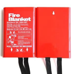 Flame Retardant Kitchen Fire Blanket 100% Fiberglass High Temp Fire Suppression Rescue