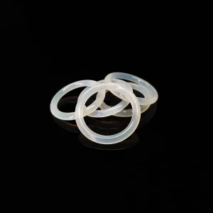 Flat O Ring Silicone Seal Gaskets ROHS REACH Compliant 20-90 Shore a Hardness for Water Bottles