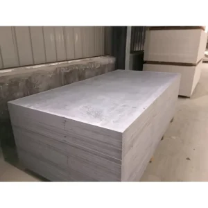Flexible 1220X2440mm Laminated Fiber cement Modern Lightweight High Strength Class Non Combustible Fireproof Board
