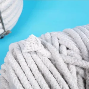 Flexible Ceramic Fiber Twisted Rope Heat Insulation Cord for Kitchen Expansion Joints