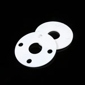 Flexible Pure PTFE Gasket White Plastic Seals Flat Expanded PTFE Gasket