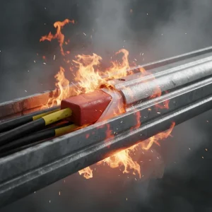 Flexible Rubber Firestop Material Non setting Fireproof Putty Mud Plugging 60mm X 60mm Cable Sealing Electrical