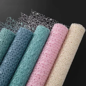 Flower Packaging Paper Material Jacquard Mesh Rose Bouquet Flower Shop Flower Wrapping Mesh