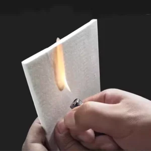 For Industrial Ceramic Fiber Paper Insulation 0.5-12mm Thickness 1260 Refractory Materials 180-240kg/m Density 42-47%
