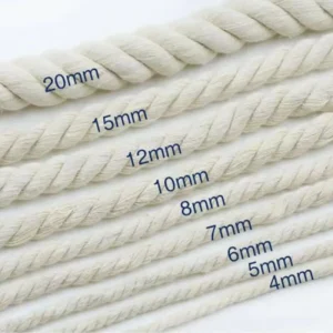 Free Samples Natural Color Weave 100% Fiber Rope Braided 1 50 mm Supplier Macrame Packing Rope