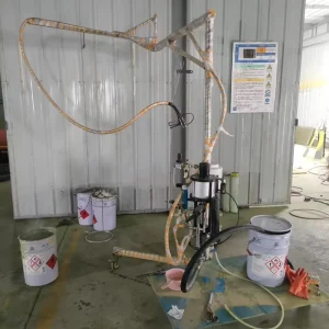 Frp Spray Machine for Boat Tank Cooling Tower Coating Resin Fiberglass Sprayer