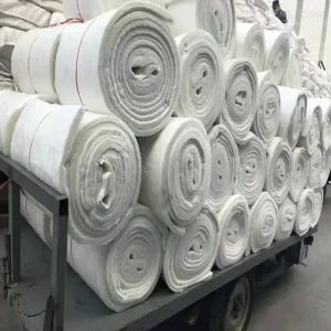 Furnace Lining Refractory Insulation Materials Aluminum Silicate Ceramic Fiber Wool Blanket 10mm 25mm Thickness High Purity