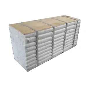 GOLDENWOOL Refractory Material Aluminum Silicate Ceramic Fiber Heating Insulation Module 1800C Low Thermal Conductivity